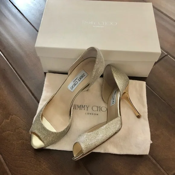 Jimmy Choo peep toe heels - Picture 10 of 14